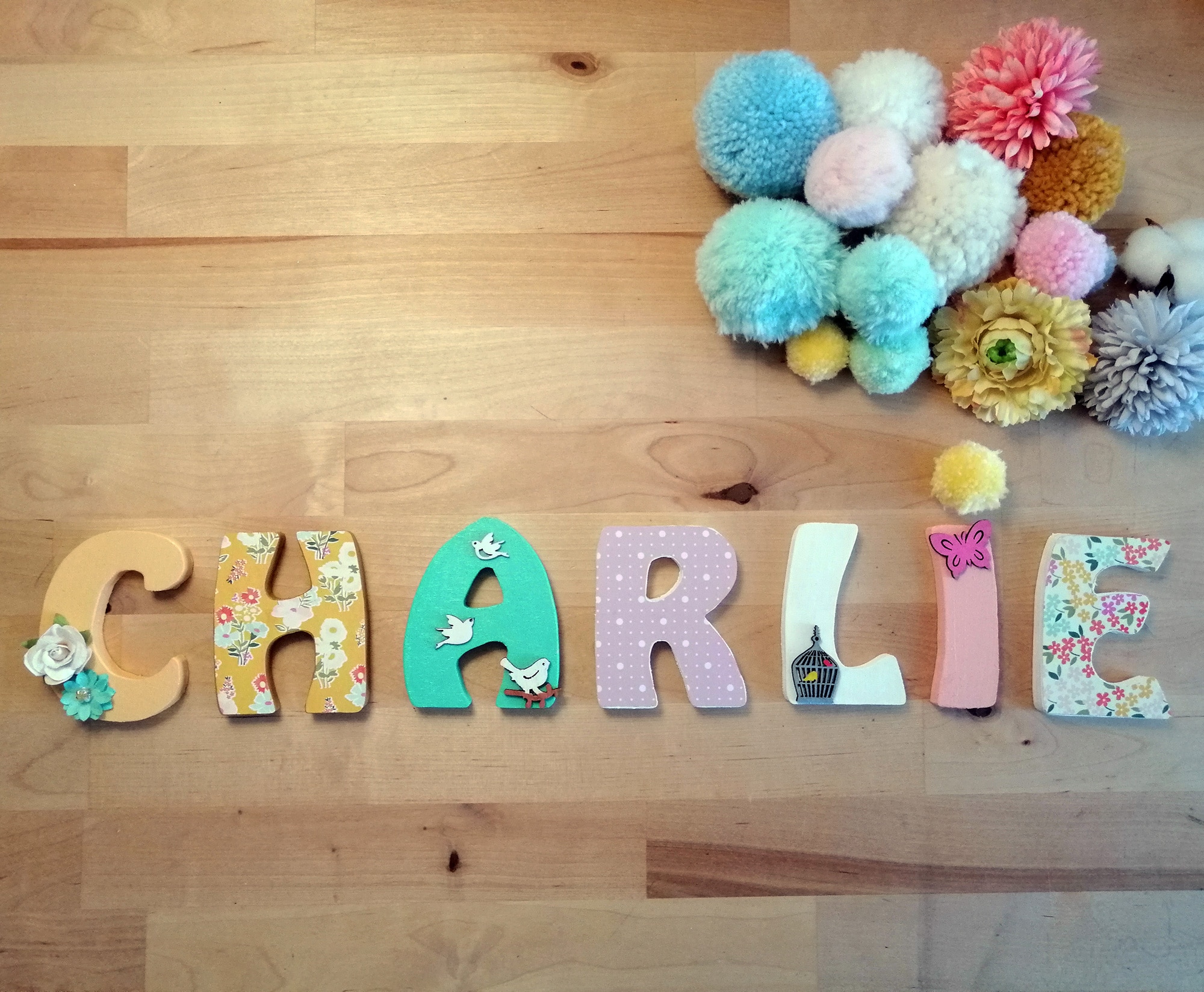 Charlie - Thème fleurie