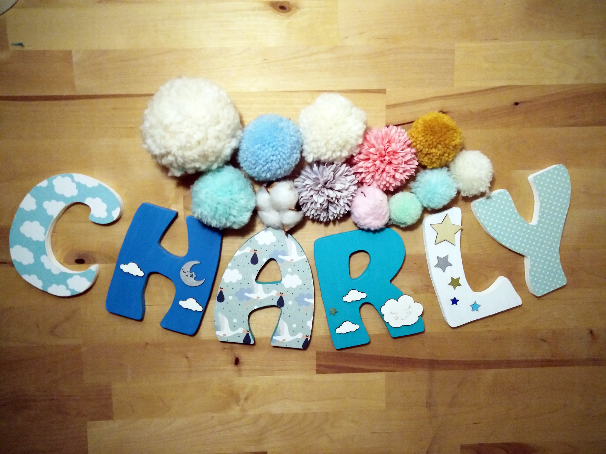 Lettre en bois - Dream