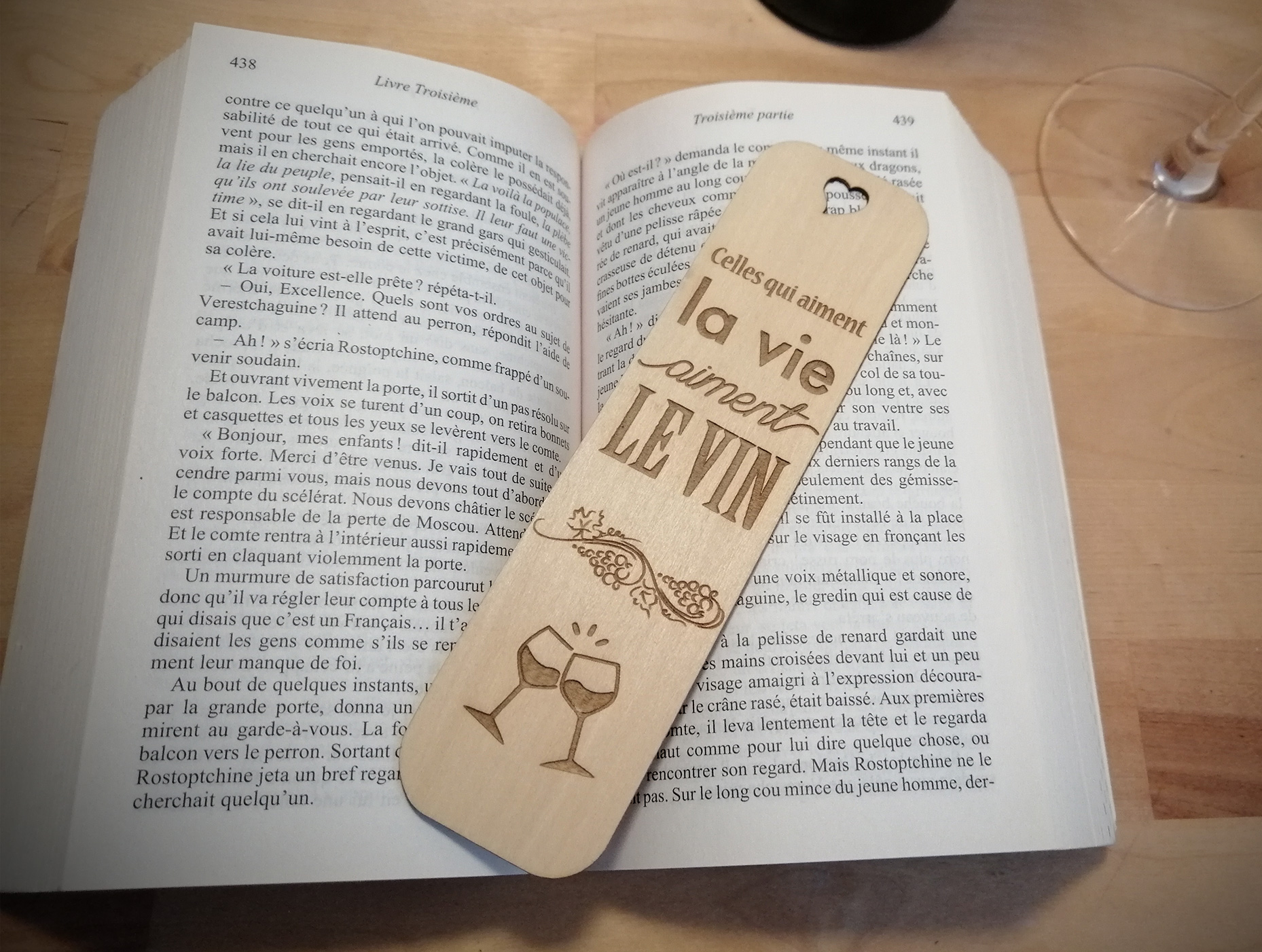 Marque page personnalisé multi texte