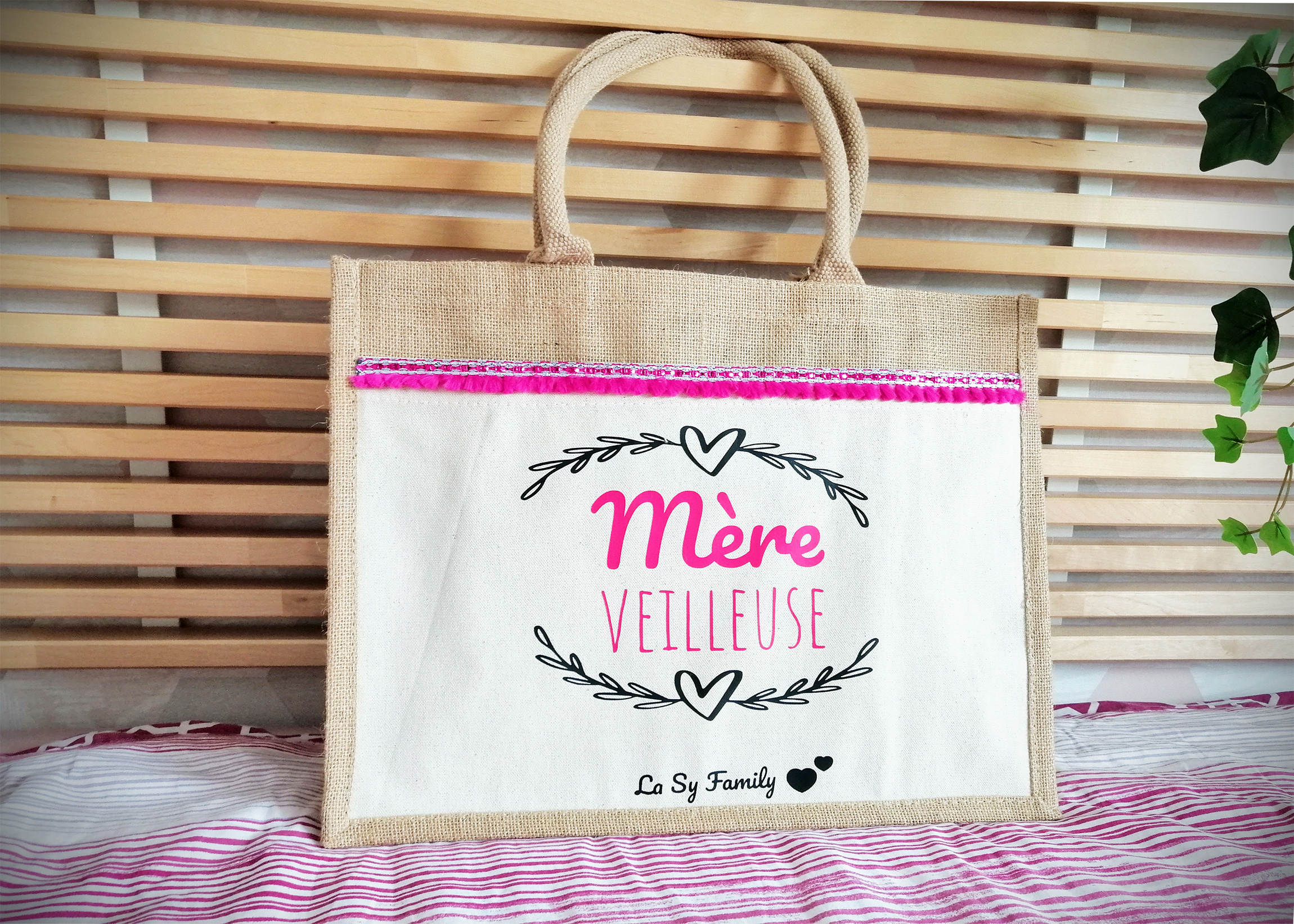 Sac en jute Mère Veilleuse