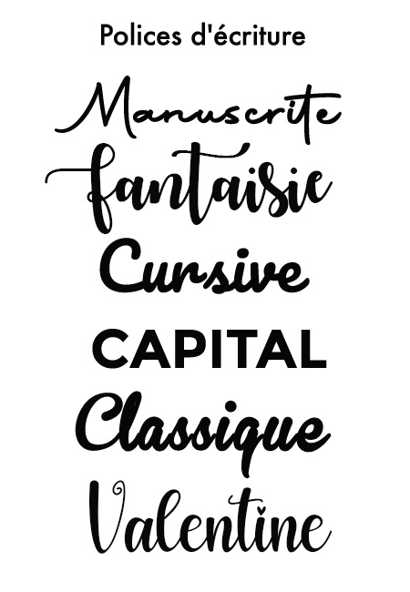 Typographie couronne en bois