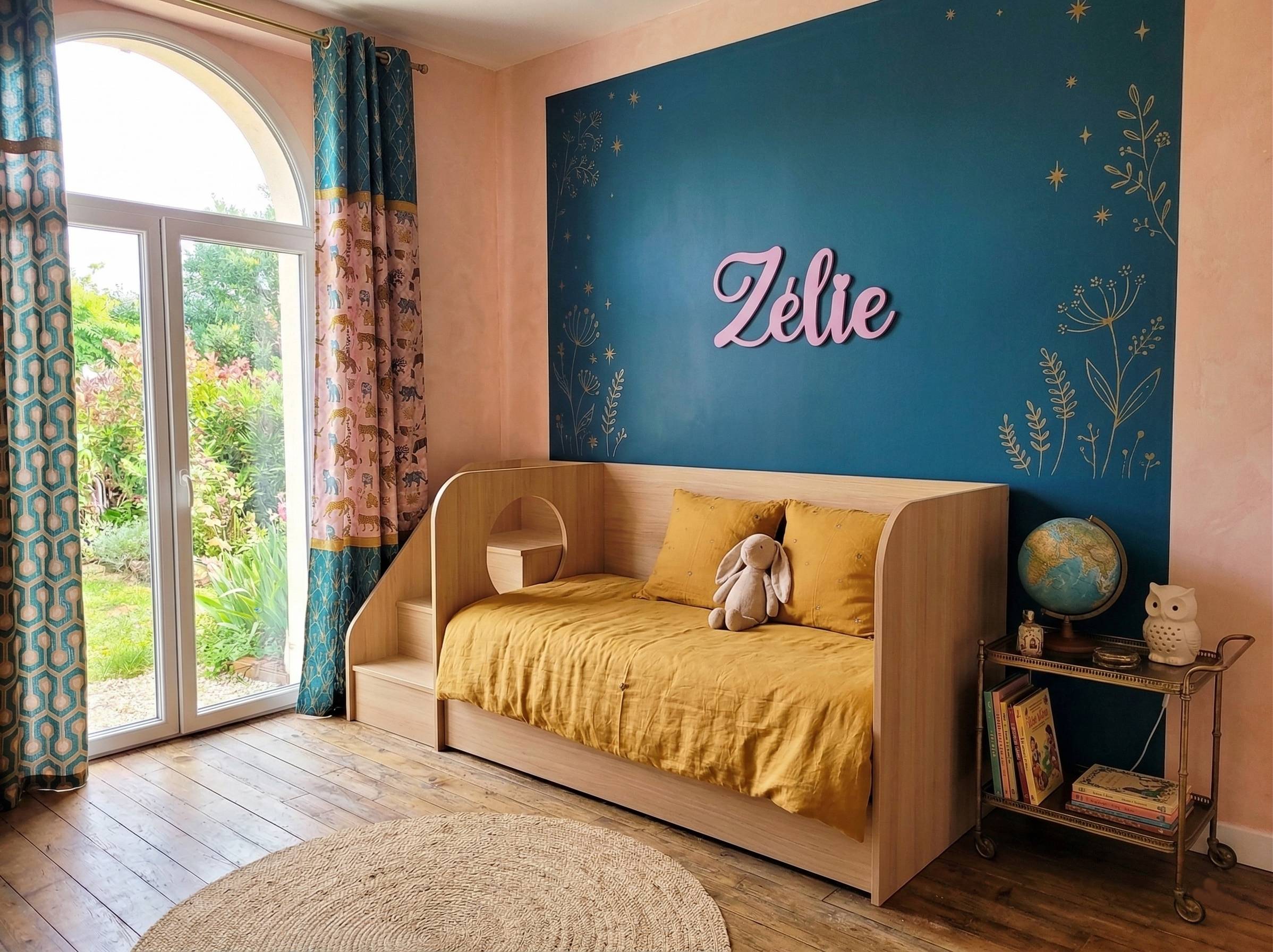 Prénom en bois personnalisé Zélie