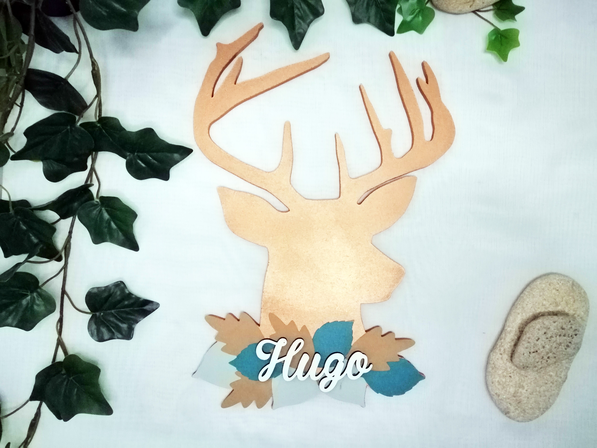 Cake Topper bois de cerf