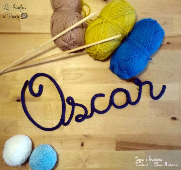 Oscar en tricotin
