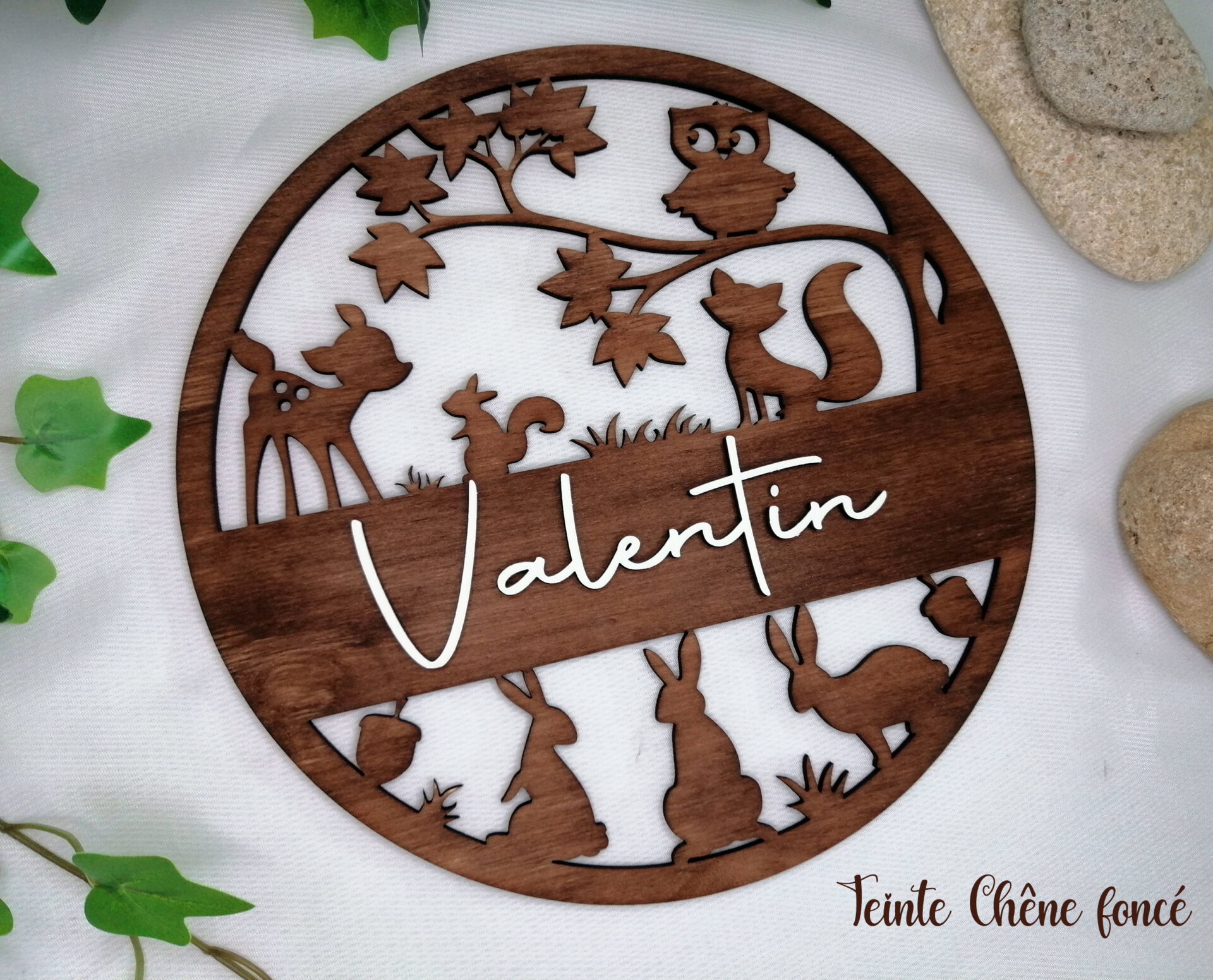 Couronne en bois Forêt Atelier d