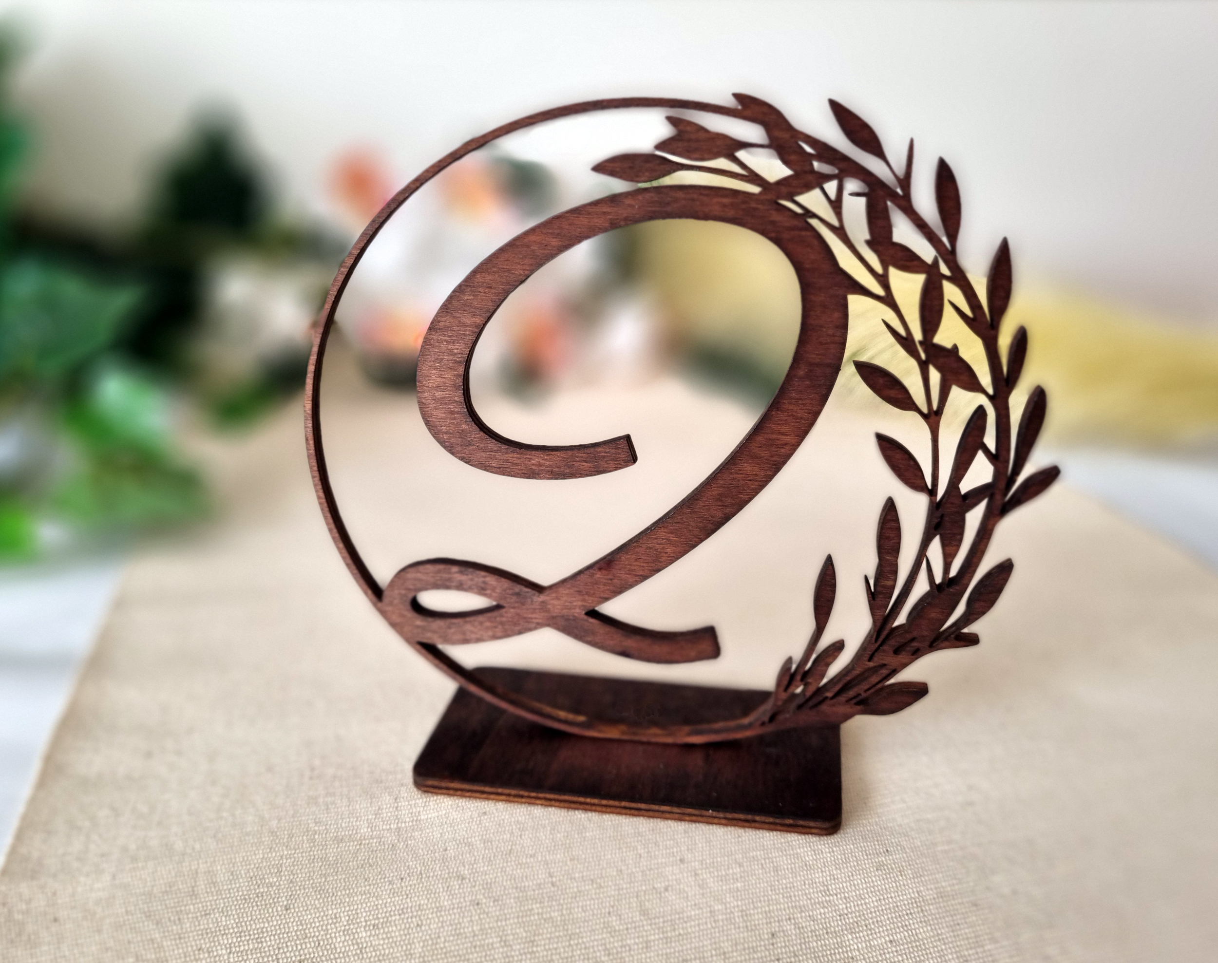 Numéro de table mariage, baptême